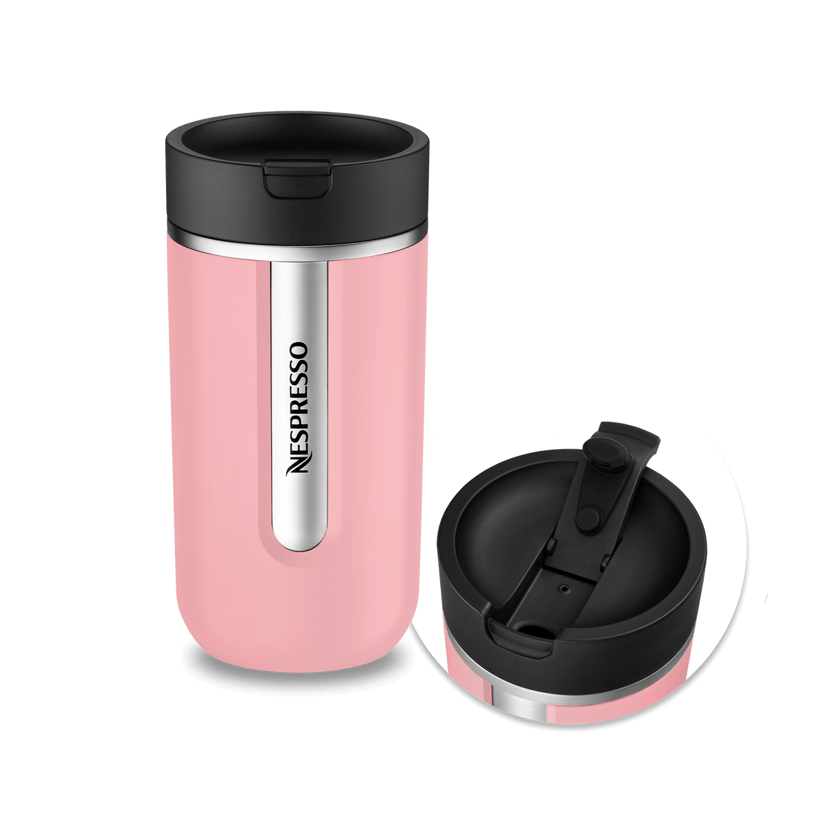 Travel Mug Medium, Bubble Gum — Travel Mug Medium, Bubble Gum E0