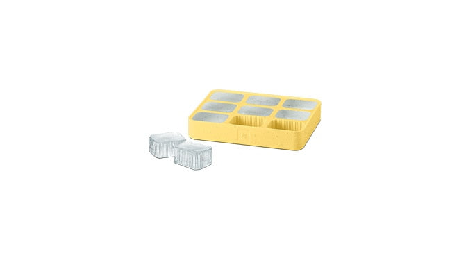 Set of 2 ice cube trays - Yuzu — Set of 2 ice cube trays - Yuzu H4