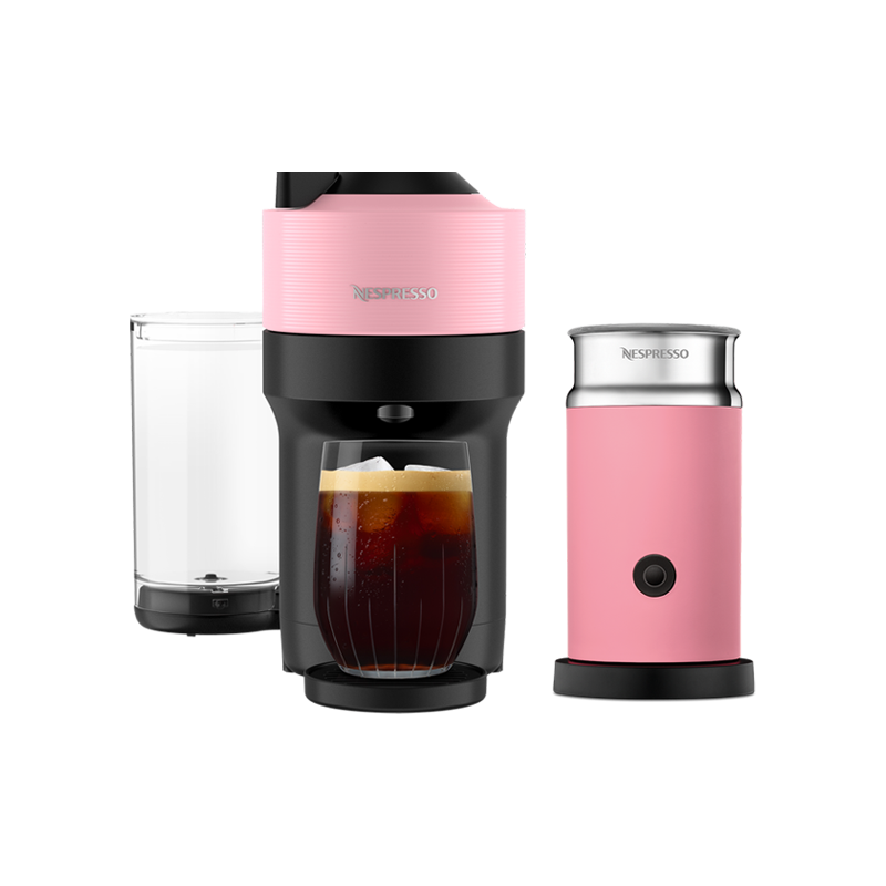 Vertuo Pop+ Candy Pink & Aeroccino Pink bundle — Vertuo Pop+ Candy Pink & Aeroccino Pink bundle Z4
